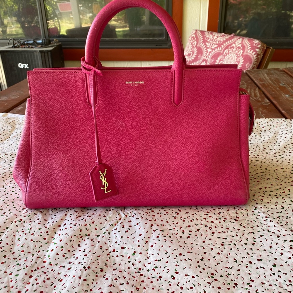 Fushia Pink Saint Laurent Bag - Picture 2 of 7